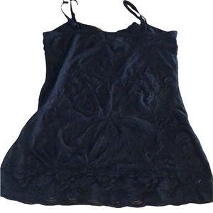 Dress Barn lace trimmed camisole size M